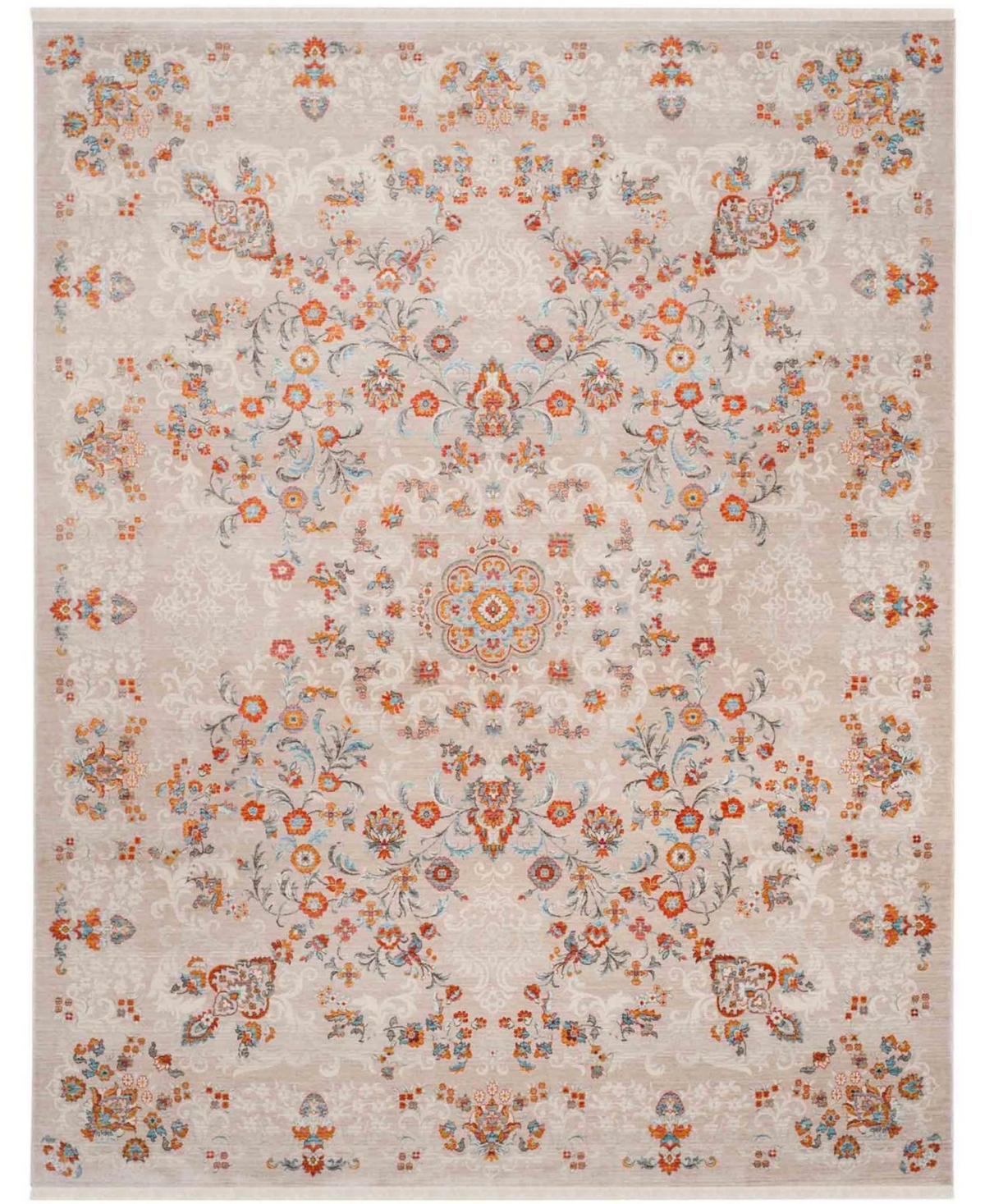 Safavieh Vintage Persian Gray and Multi 8' x 10' Area Rug - Grey