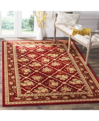 Lyndhurst LNH556 Red 5'3" x 7'6" Area Rug
