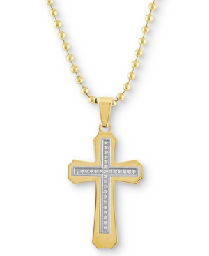 image of Men-s Diamond Cross 22