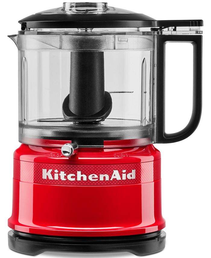 Easy Pesto in the KitchenAid 3.5 cup food processor. We call it a