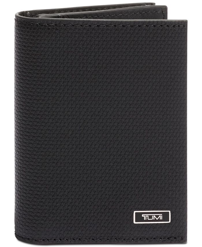 Tumi Men's Monaco Gusseted Leather Card Case Macy's