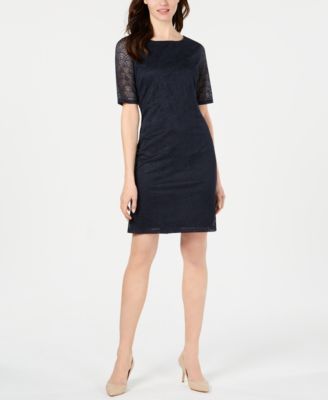 Alfani - Lace Sheath Dress