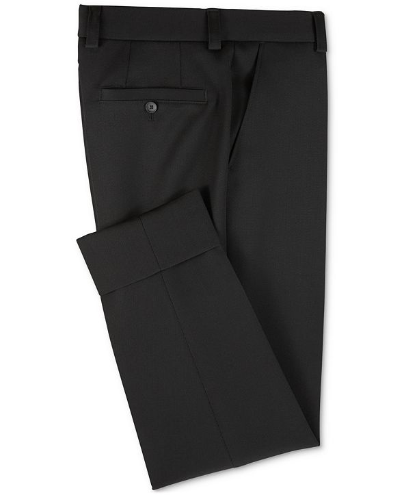 Hugo Boss BOSS Men's Perin Relaxed-Fit Cropped Wool Trousers & Reviews ...