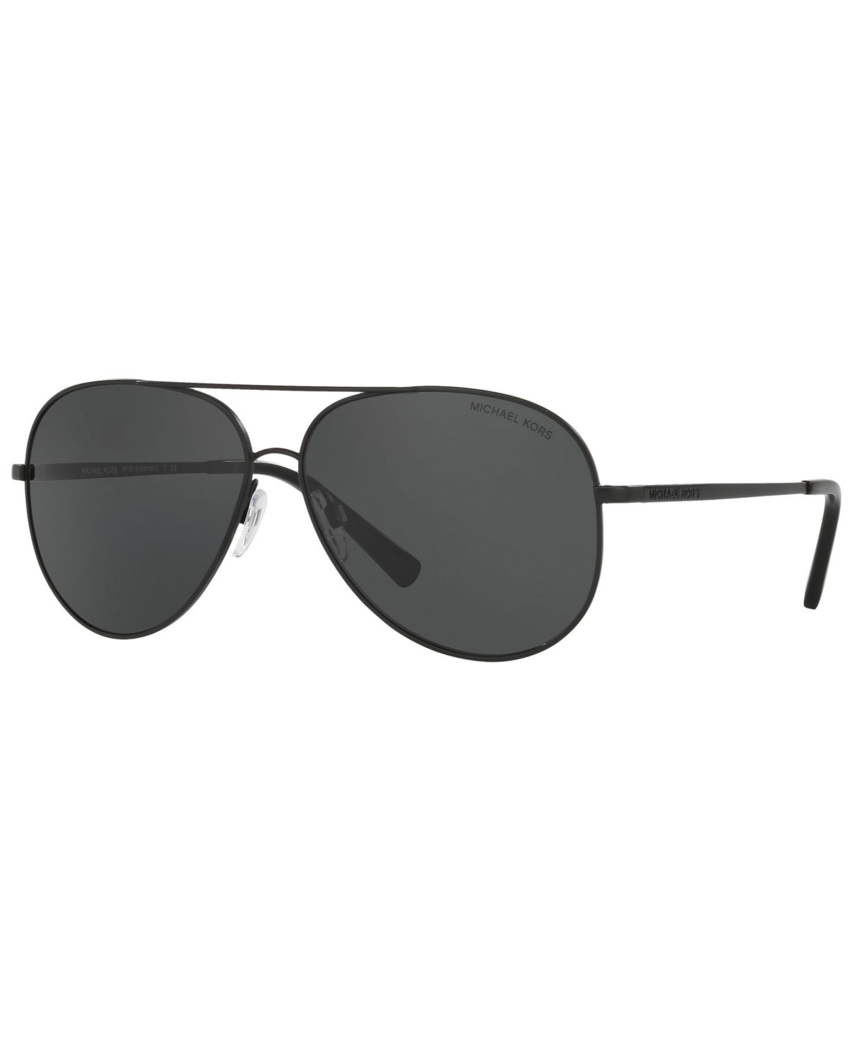 Michael Kors Sunglasses, Mk5016 Kendall I In Matte Black,grey Solid