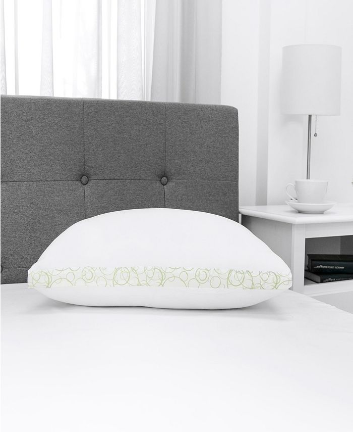 EcoPEDIC Firm Density Pillow with Cotton Cover Macy's