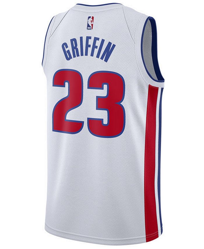 Nike Men's Blake Griffin Detroit Pistons Association Swingman Jersey ...