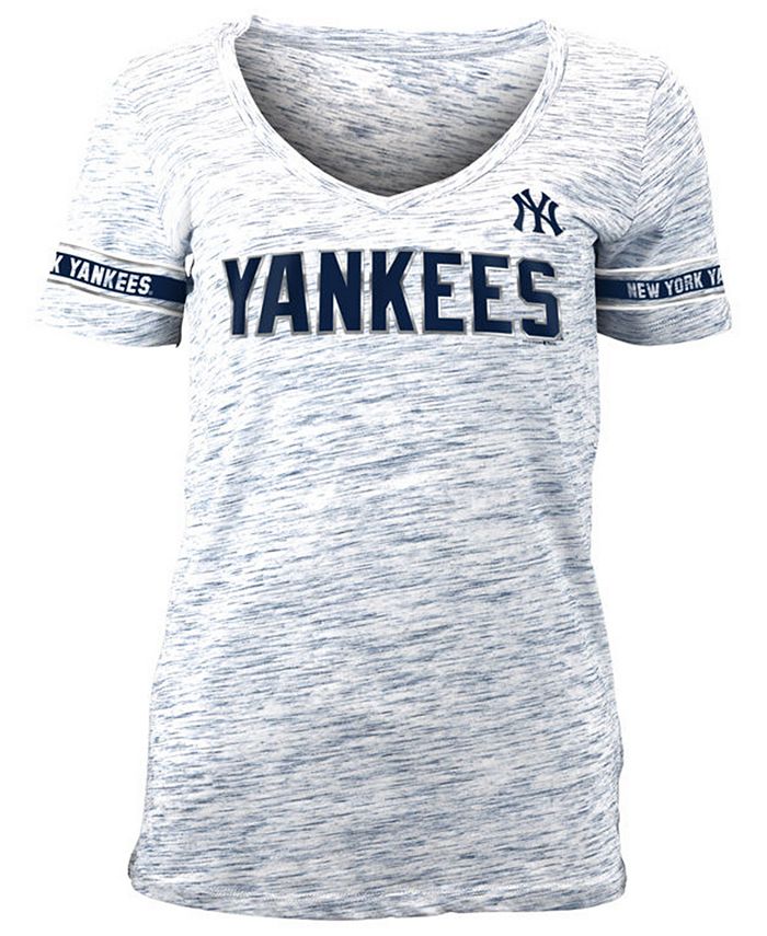 5th & Ocean Women's New York Yankees Space Dye Sequin T-Shirt - Macy's
