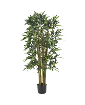 Nearly Natural 4' Biggy Faux Silk Tree In Green