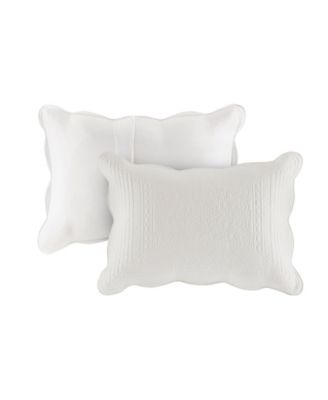 Tuscany Reversible Scalloped Edge 3-Pc. Quilt Set, Full/Queen