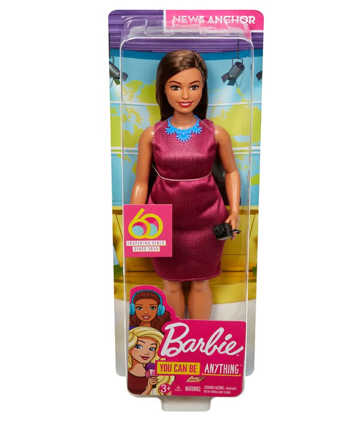 Barbie News Anchor Doll - Macy's