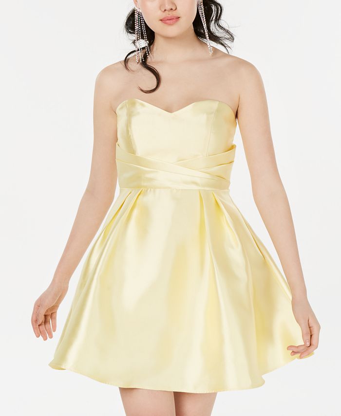 Teeze me strapless store dress