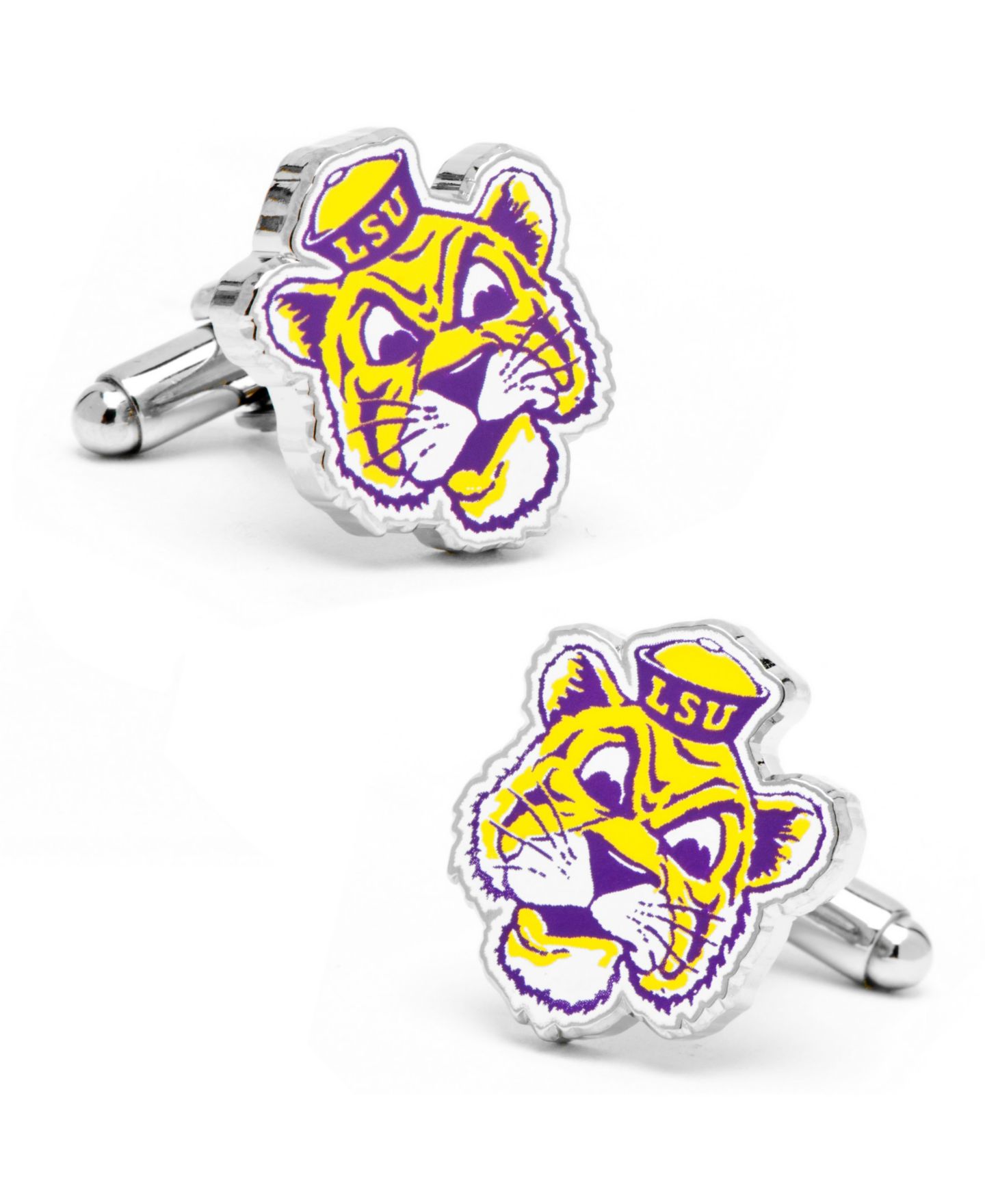 Мужские запонки Cufflinks Inc. Vintage LSU Tigers Cufflinks — фото 1