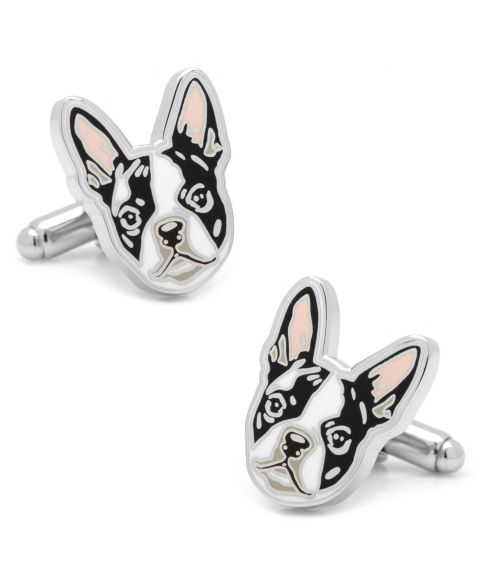 Мужские запонки Cufflinks Inc. Boston Terrier Cufflinks