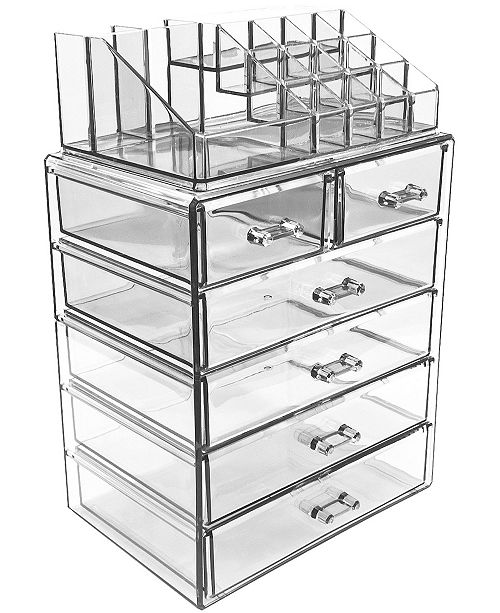 Sorbus Cosmetic Makeup And Jewelry Storage Case Medium