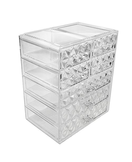 Sorbus Cosmetic Makeup And Jewelry Storage Case Display 3