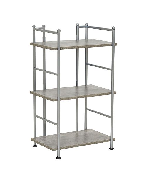 narrow shelving unit for small spaces