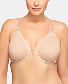 851311 Soft Embrace Front Close Underwire Bra by Wacoal | Sand