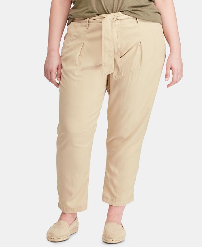 Lauren Ralph Lauren Plus Size Twill Pants Macy's