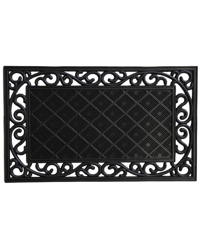 Home & More Madison 18" x 30" Rubber Doormat Macy's