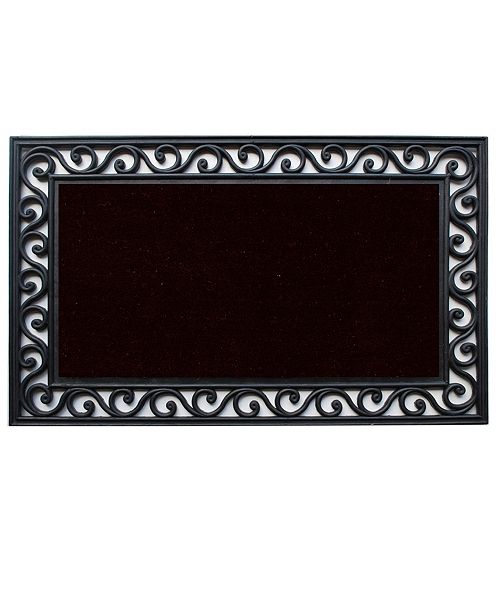 Midnight 22 X 36 Coir Rubber Doormat