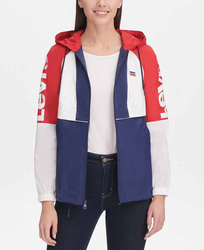 Levi's Windbreaker Raincoat Macy's