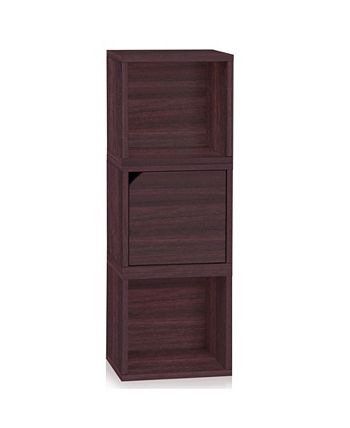 Way Basics Eco Stackable Connect Open Storage Cube and Cubby Organizer ...