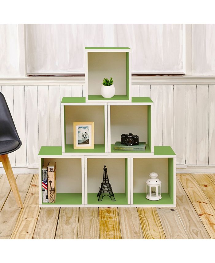 Way Basics Eco Stackable Storage Cube Plus and Cubby Organizer ...
