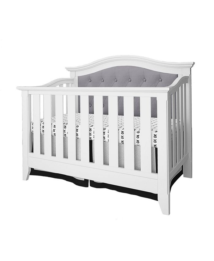 Belle Isle Furniture Magnolia 4in1 Convertible Upholstered Crib Macy's