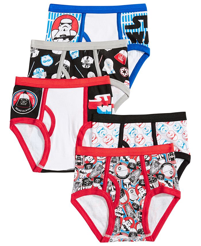 Star Wars Boys' or Little Boys' 5-Pack Underwear - Macy's
