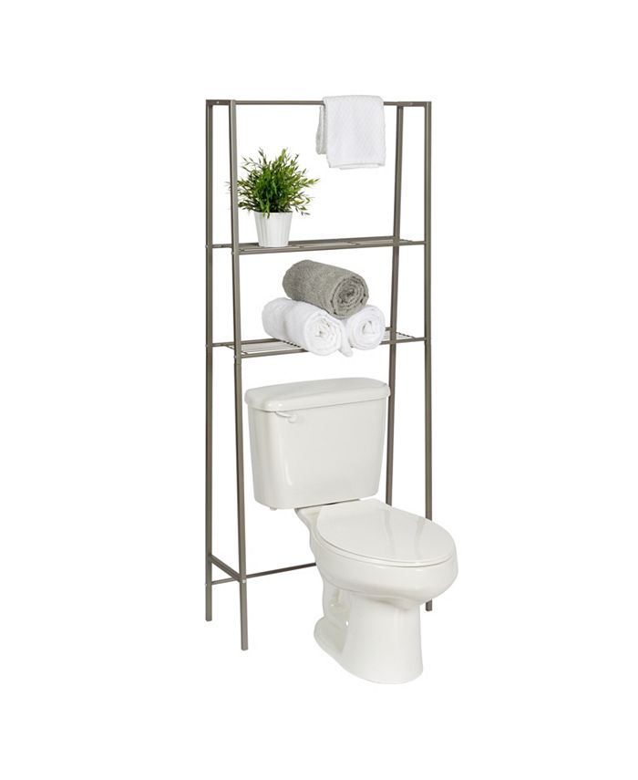 Honey Can Do OverTheToilet Steel Space Saver Shelving Unit with