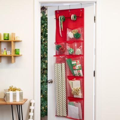 Honey Can Do Over-The-Door Wrapping Paper Organizer