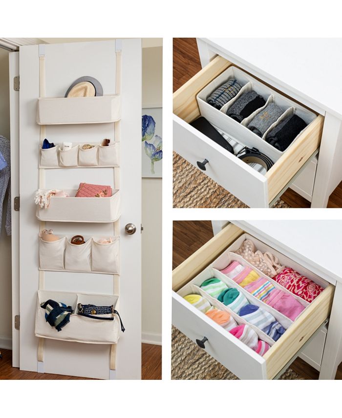 Honey Can Do Drawer and BehindTheDoor Organization Kit Macy's