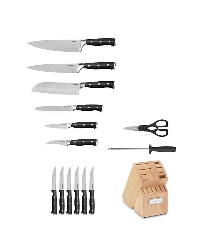 Cuisinart Classic Triple Rivet 15Pc. Cutlery Set Macy's