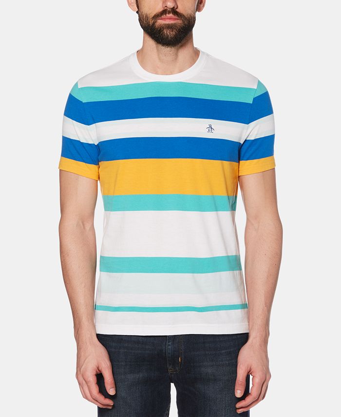 Original Penguin Men's Engineered Stripe T-Shirt & Reviews - T-Shirts ...