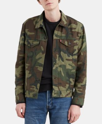 camouflage jean jacket