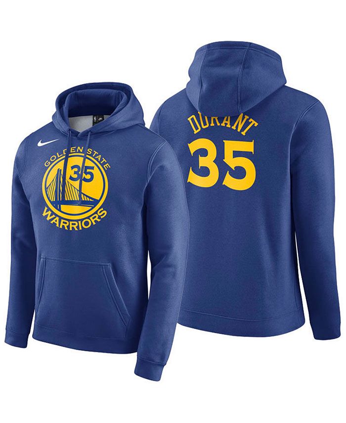 Nike Men's Kevin Durant Golden State Warriors Icon Player Name & Number ...