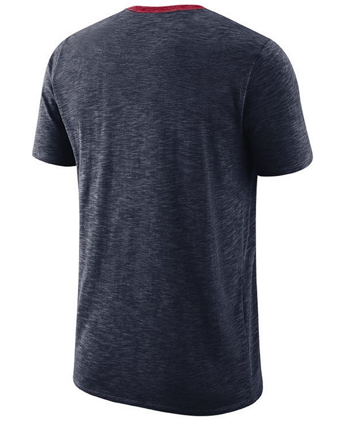 Nike Men's Boston Red Sox Dry Slub Stripe Logo T-Shirt & Reviews ...