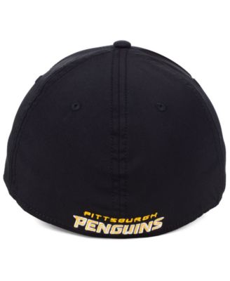 Authentic NHL Headwear Pittsburgh Penguins Basic Flex Stretch Fitted Cap