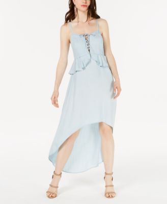 guess chambray dress