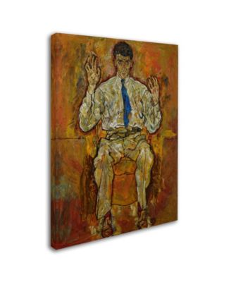 Trademark Global Egon Schiele 'Portrait Of Paris Von Gutersloh' Canvas ...