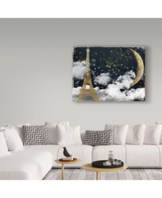 Color Bakery 'Cloud Cities Paris' Canvas Art - 19" x 14" x 2"