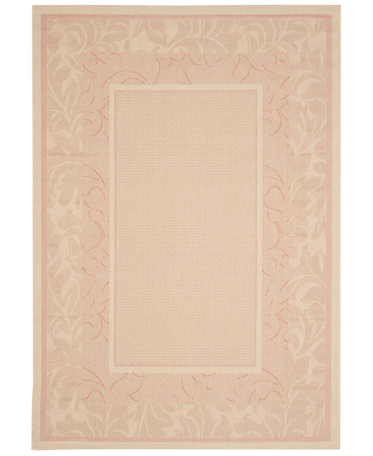 Safavieh Courtyard CY1704 Natural and Terra 5'3" x 7'7" Outdoor Area Rug - Nude Or Na