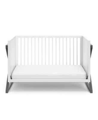 Storkcraft - Equinox 3-in-1 Convertible Crib - White & Gray