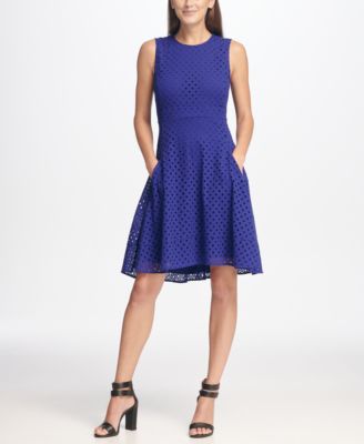 dkny eyelet dress