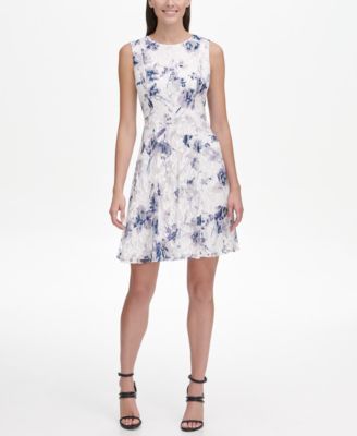 macys flare dresses