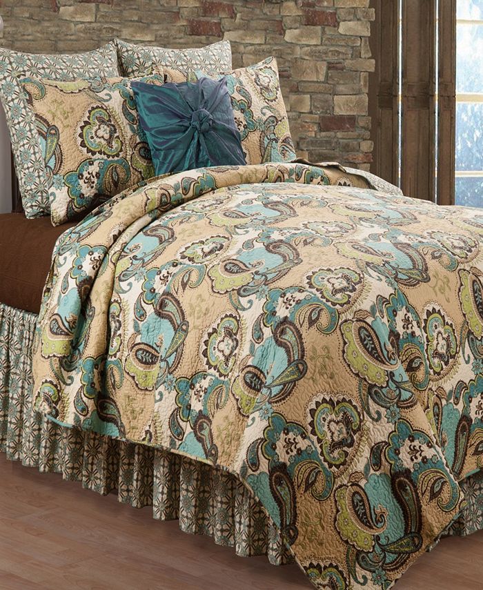 C&F Home Kasbah Full Queen 3 Piece Quilt Set Macy's