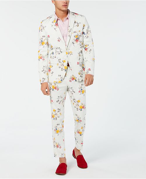 Inc International Concepts Inc Men S Slim Fit Floral Blazer