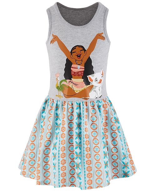 Disney Toddler Girls Moana Printed Tank Dress Created For Macy S