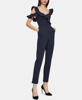 bcbg one shoulder jumpsuit