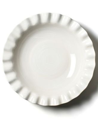by Laura Johnson Signature White 13" Ruffle Best Bowl